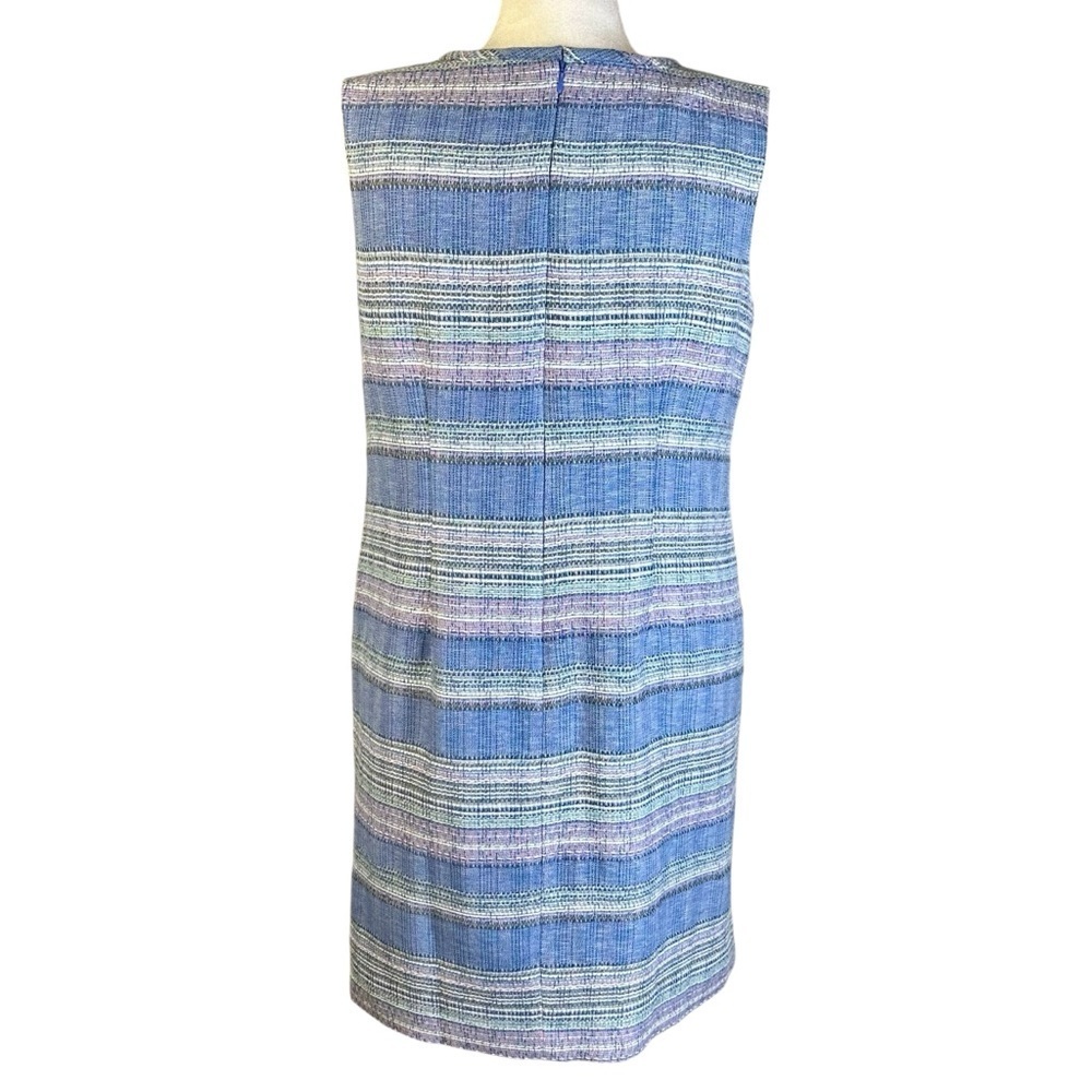 Talbots Sleeveless Tweed Shift Dress Plus Size 14W - Picture 6 of 12
